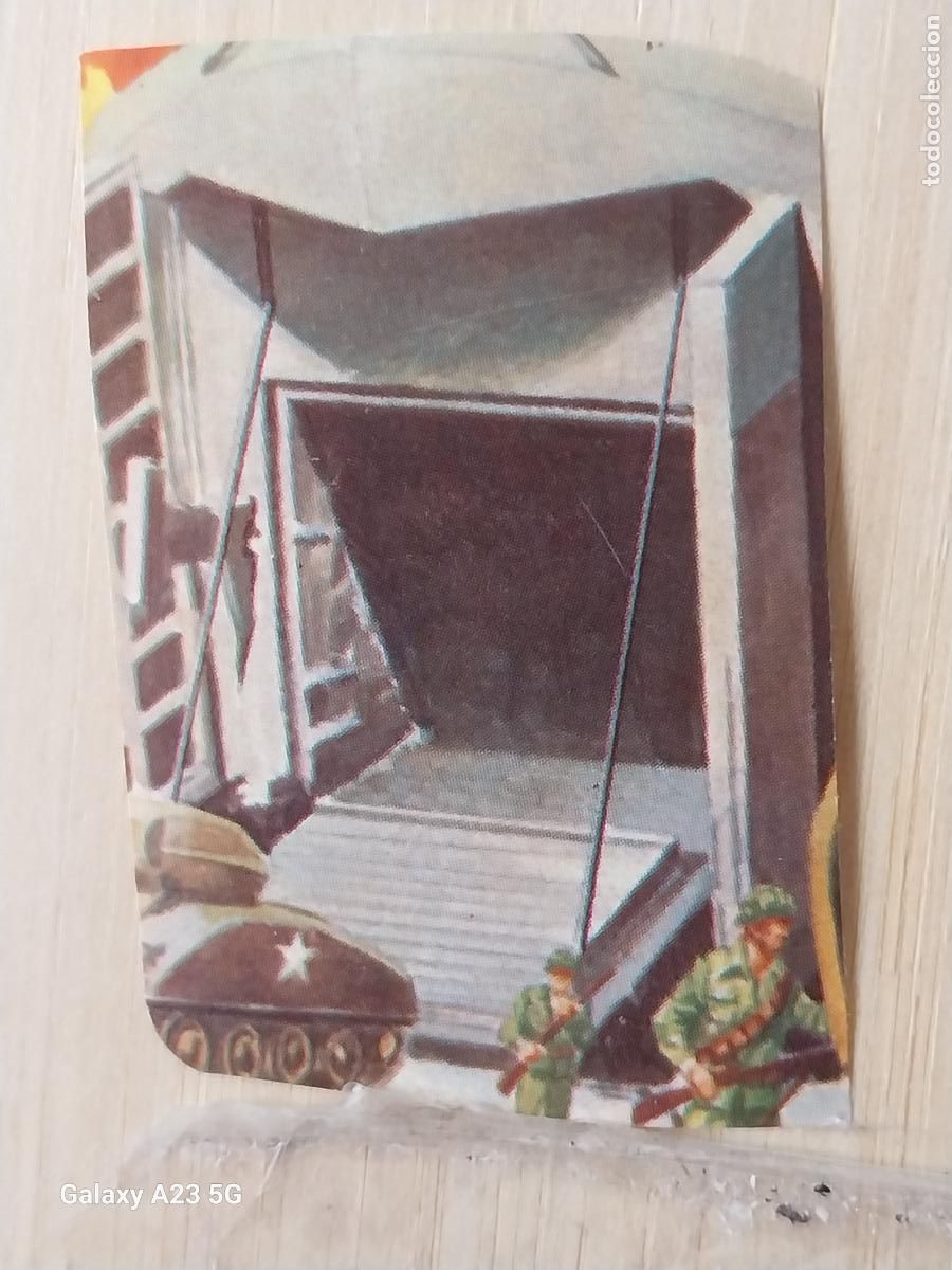 Collectable Antique Stickers: FUERZAS ARMADAS MAGA A&Ntilde;O 1981 CROMO 184 TROQUELADO RECUPERADO ORIGINAL *