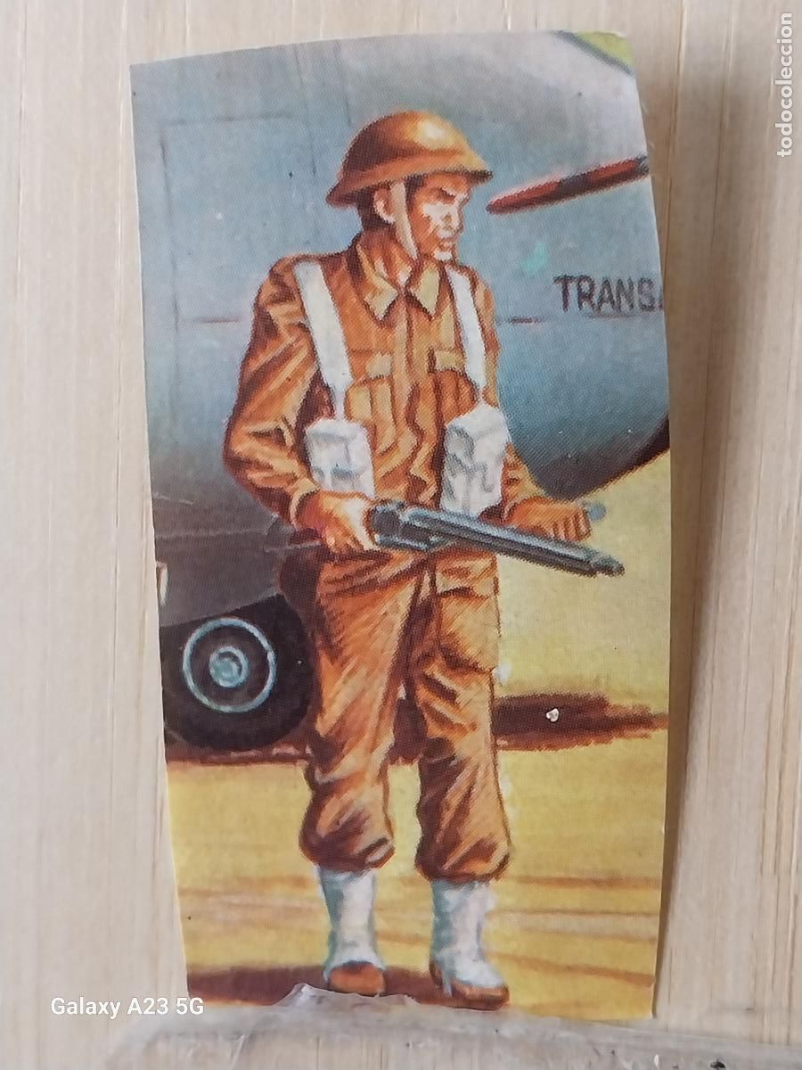Coleccionismo cromos antiguos: FUERZAS ARMADAS CROMO 163 MAGA A&Ntilde;O 1981 RECUPERADO ORIGINAL *