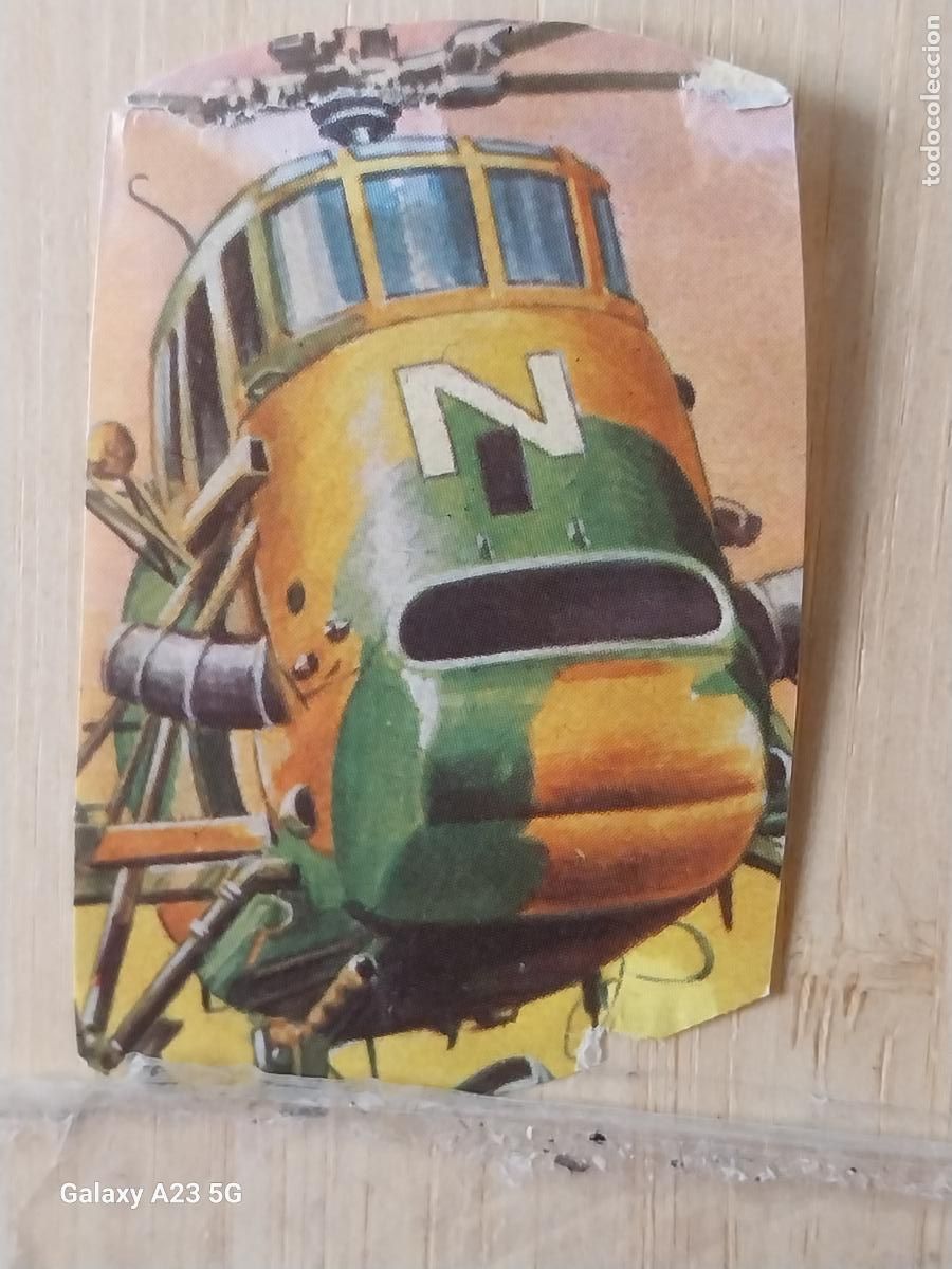 Coleccionismo cromos antiguos: FUERZAS ARMADAS CROMO 160 MAGA A&Ntilde;O 1981 RECUPERADO ORIGINAL *