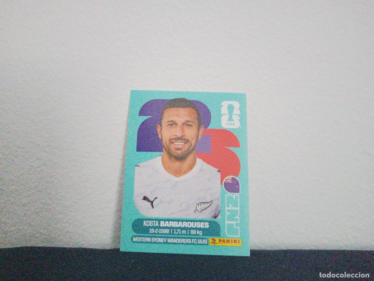 Coleccionismo cromos antiguos: NZL 20 KOSTA BARBAROUSES BASE NEW ZEALAND CROMO MUNDIAL STICKERS 2026 26