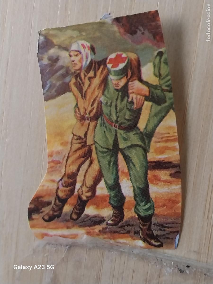 Coleccionismo cromos antiguos: FUERZAS ARMADAS CROMO 104 TROQUELADO MAGA A&Ntilde;O 1981 RECUPERADO ORIGINAL *