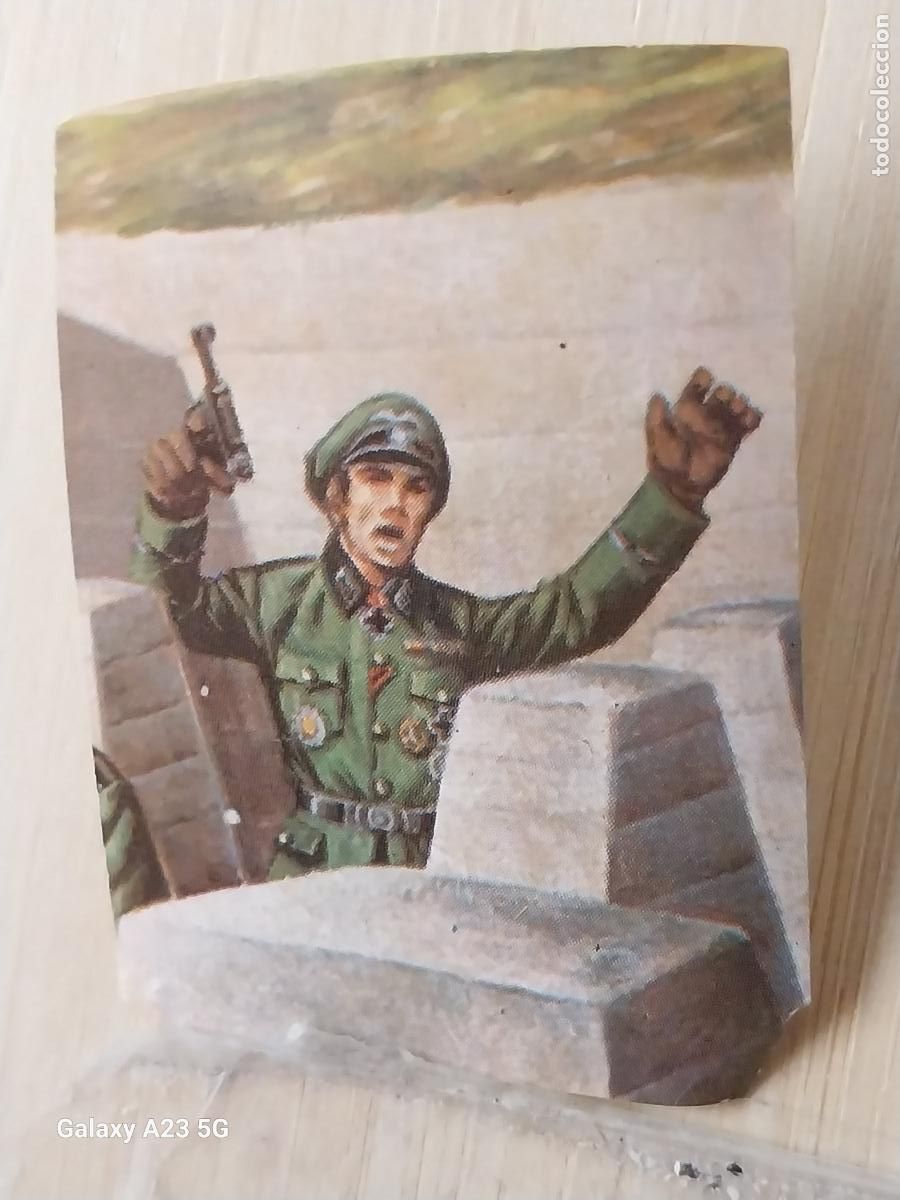 Coleccionismo cromos antiguos: FUERZAS ARMADAS CROMO 73 TROQUELADO MAGA A&Ntilde;O 1981 RECUPERADO ORIGINAL *