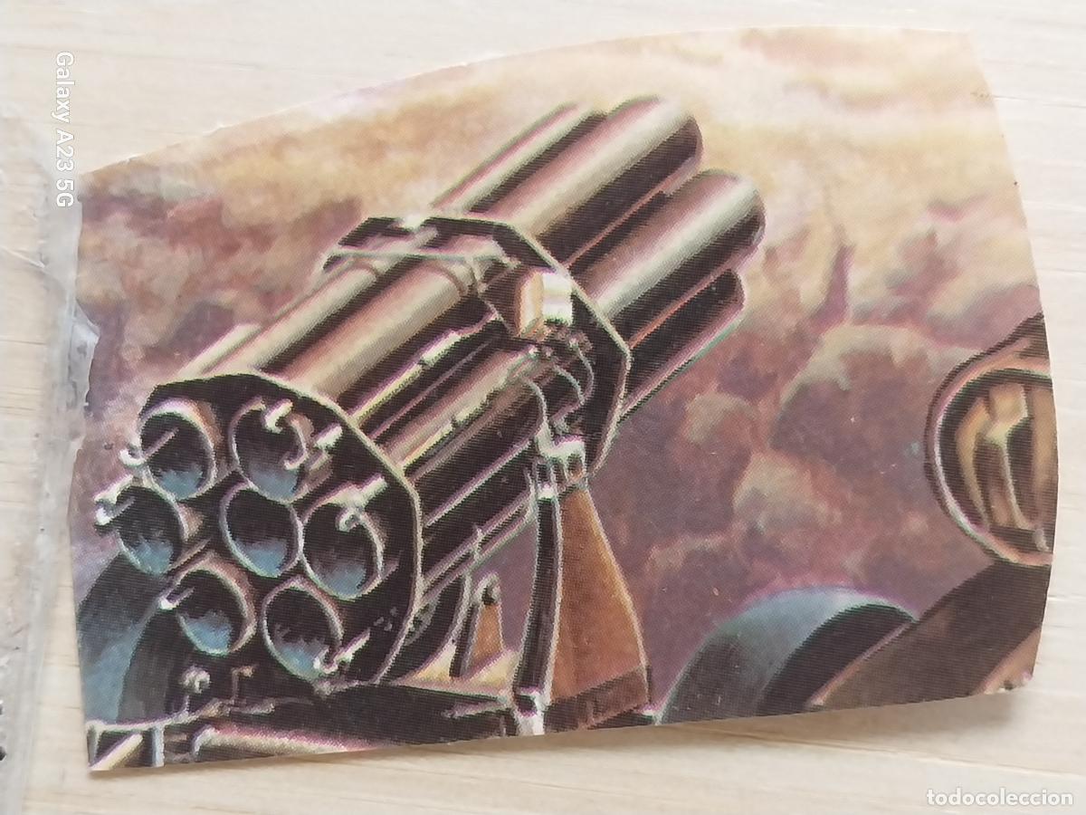 Coleccionismo cromos antiguos: FUERZAS ARMADAS CROMO 71 TROQUELADO MAGA A&Ntilde;O 1981 RECUPERADO ORIGINAL *