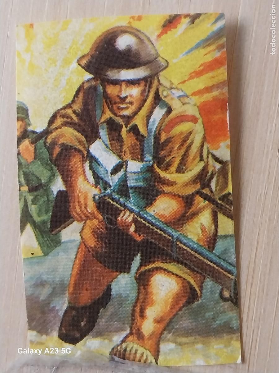 Collectable Antique Stickers: FUERZAS ARMADAS CROMO 62 TROQUELADO MAGA A&Ntilde;O 1981 RECUPERADO ORIGINAL *