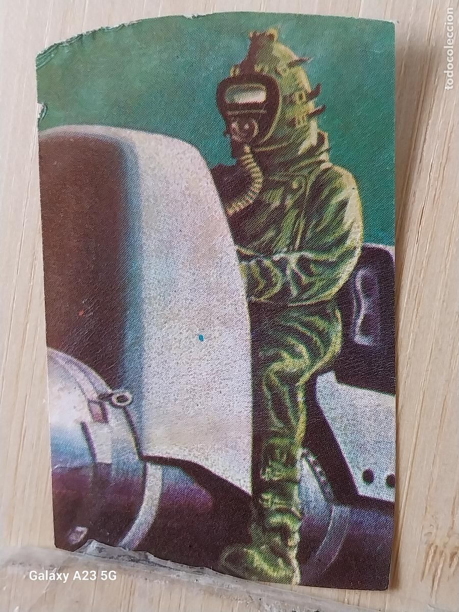 Coleccionismo cromos antiguos: FUERZAS ARMADAS CROMO 34 TROQUELADO MAGA A&Ntilde;O 1981 RECUPERADO ORIGINAL *