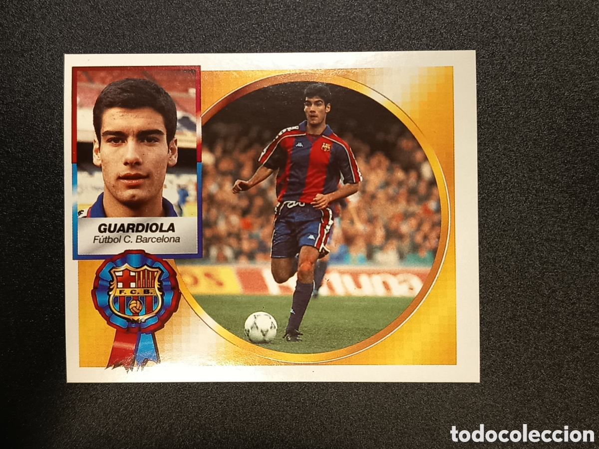 Coleccionismo cromos antiguos: GUARDIOLA FUTBOL CLUB BARCELONA LIGA 94-95 1994-95 1994 1995 EDICIONES ESTE SIN PEGAR