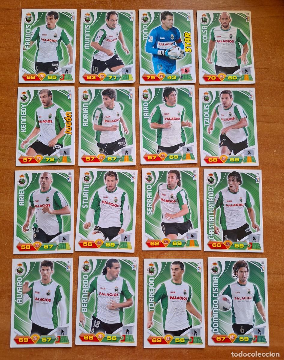Collectable Antique Stickers: 16 CROMOS RACING DE SANTANDER - ADRENALYN 2011 - 12
