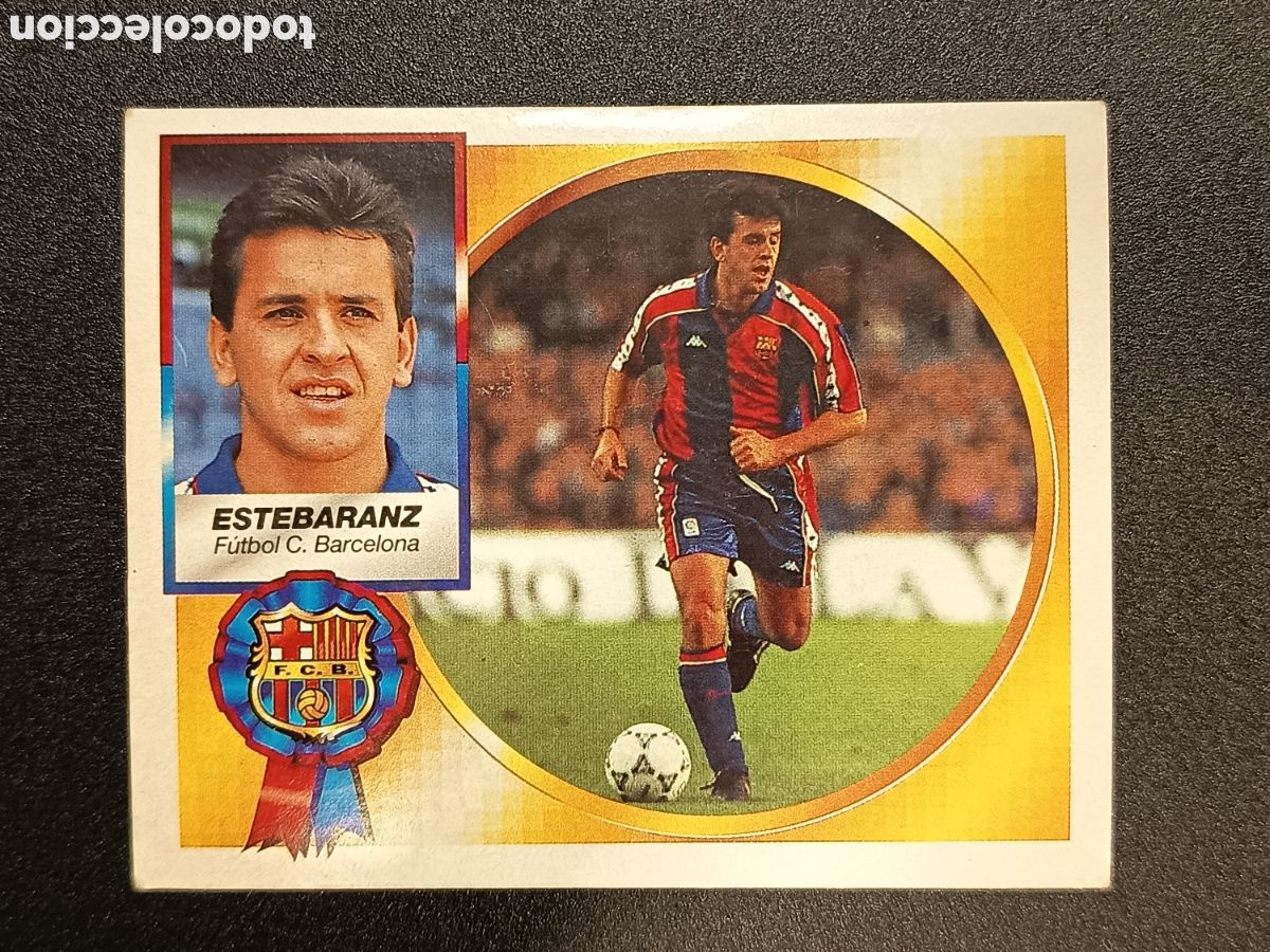 Coleccionismo cromos antiguos: ESTEBARANZ FUTBOL CLUB BARCELONA LIGA 94-95 1994-95 1994 1995 EDICIONES ESTE BAJA SIN PEGAR