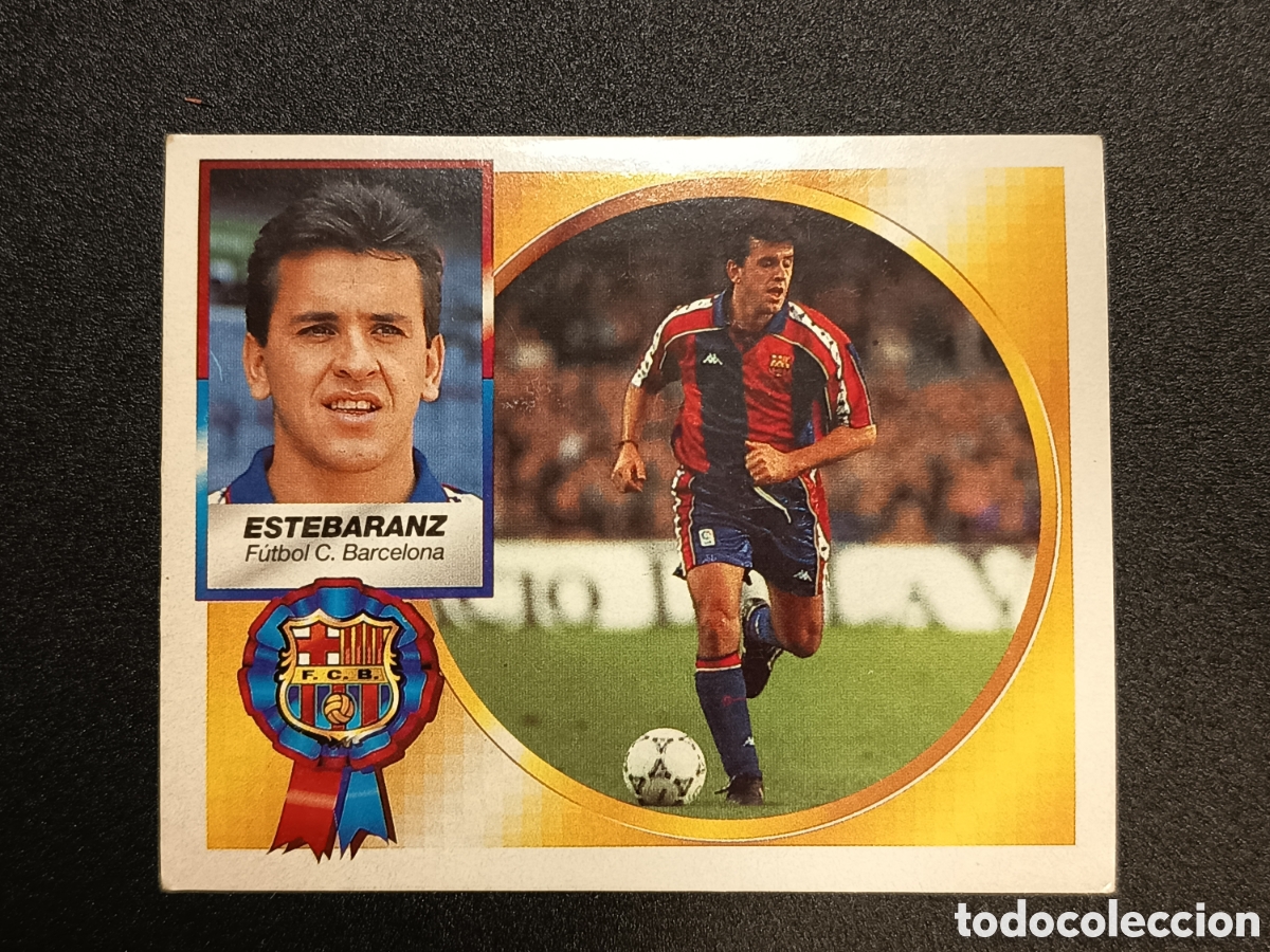 Coleccionismo cromos antiguos: ESTEBARANZ FUTBOL CLUB BARCELONA LIGA 94-95 1994-95 1994 1995 EDICIONES ESTE BAJA SIN PEGAR