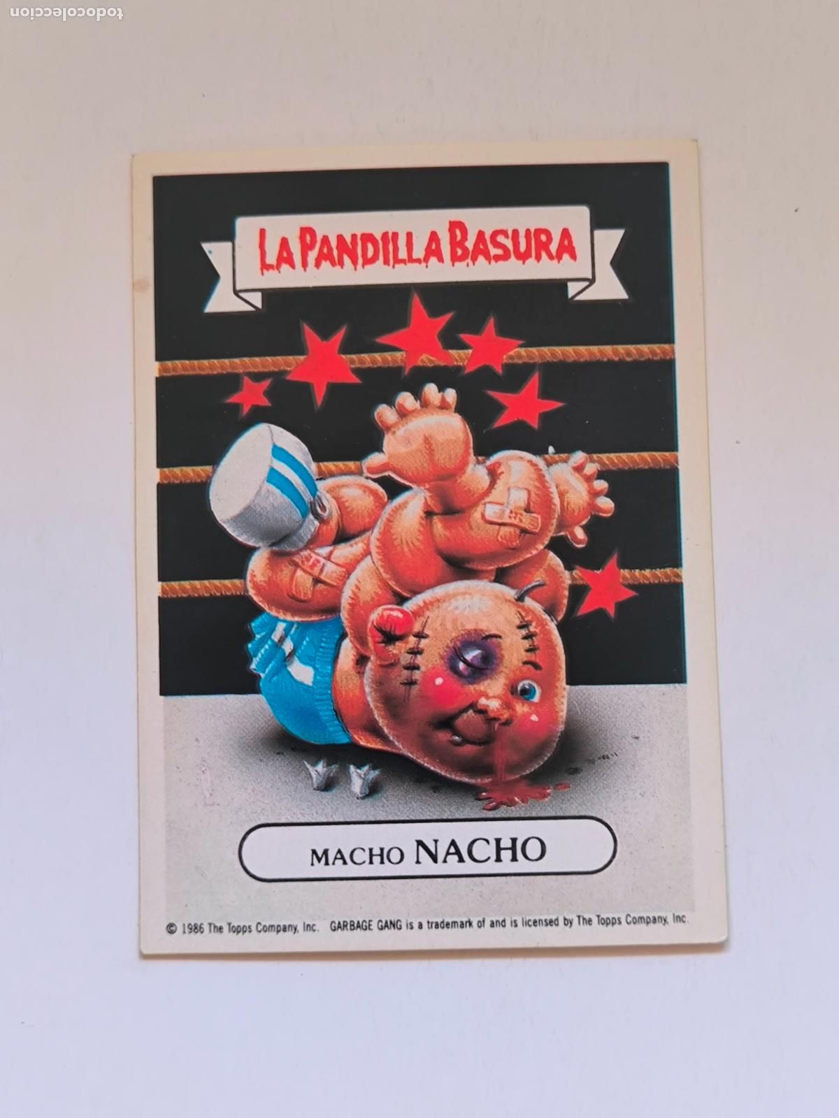 Coleccionismo cromos antiguos: CROMO LA PANDILLA BASURA - N&ordm; 74 - MACHO NACHO - MERCHANTE ALBUM AMARILLO (148A2)