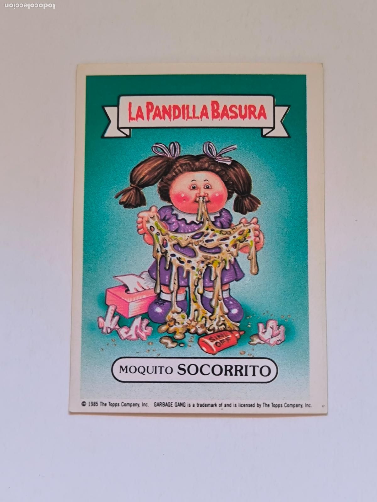Coleccionismo cromos antiguos: CROMO LA PANDILLA BASURA - N&ordm; 107 - MOQUITO SOCORRITO - MERCHANTE ALBUM AMARILLO (148A2)