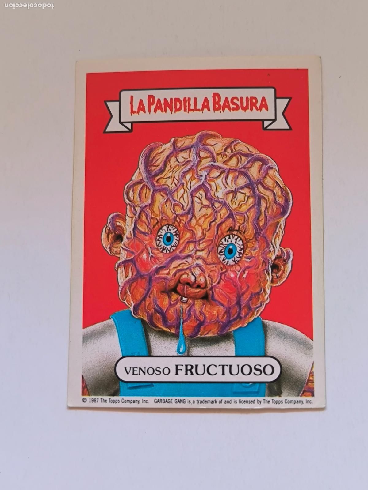 Coleccionismo cromos antiguos: CROMO LA PANDILLA BASURA - N&ordm; 149 - VENOSO FRUCTUOSO - MERCHANTE ALBUM AMARILLO (148A2)