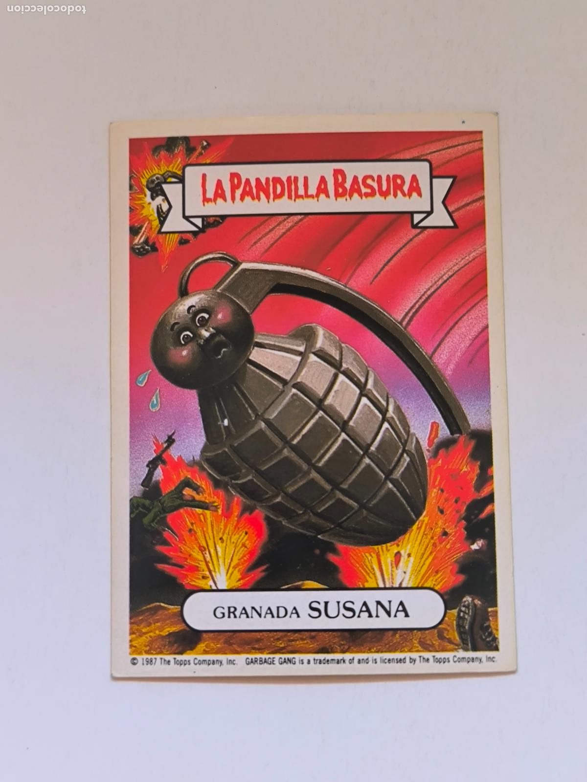 Coleccionismo cromos antiguos: CROMO LA PANDILLA BASURA - N&ordm; 193 - GRANADA SUSANA - MERCHANTE ALBUM AMARILLO (148A2)