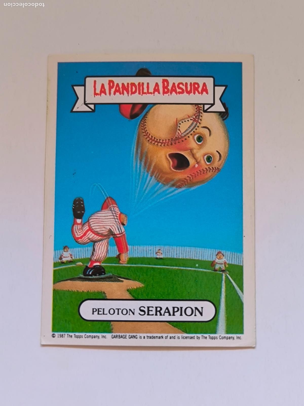 Coleccionismo cromos antiguos: CROMO LA PANDILLA BASURA - N&ordm; 246 - PELOTON SERAPION - MERCHANTE ALBUM AMARILLO (148A2)