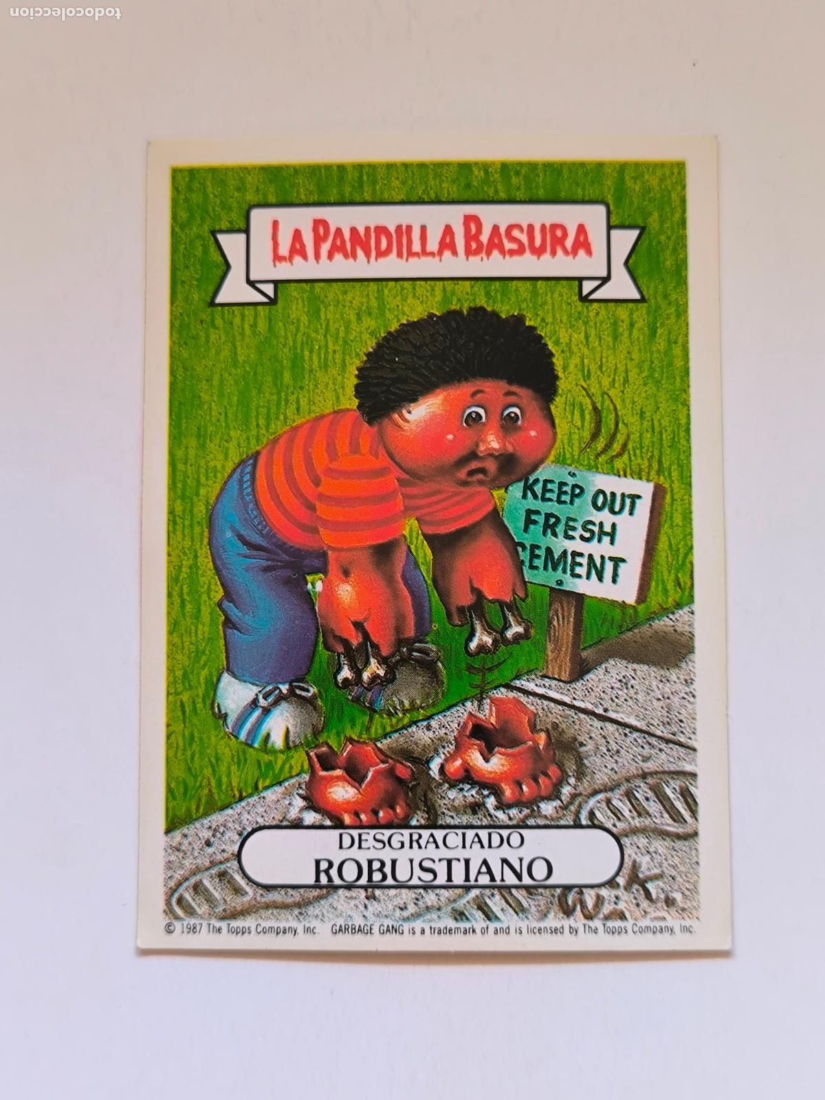 Coleccionismo cromos antiguos: CROMO LA PANDILLA BASURA - N&ordm; 256 - DESGRACIADO ROBUSTIANO - MERCHANTE ALBUM AMARILLO (148A2)
