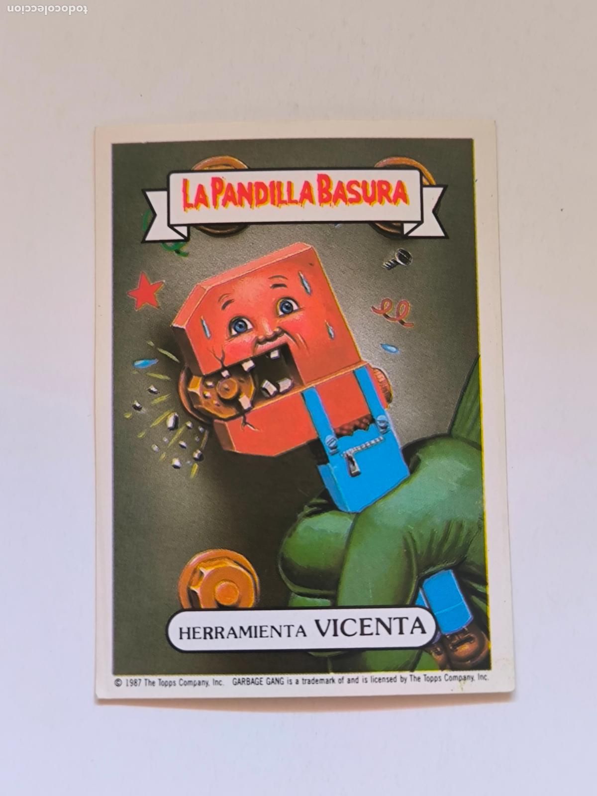 Coleccionismo cromos antiguos: CROMO LA PANDILLA BASURA - N&ordm; 257 - HERRAMIENTA VICENTA - MERCHANTE ALBUM AMARILLO (148A2)
