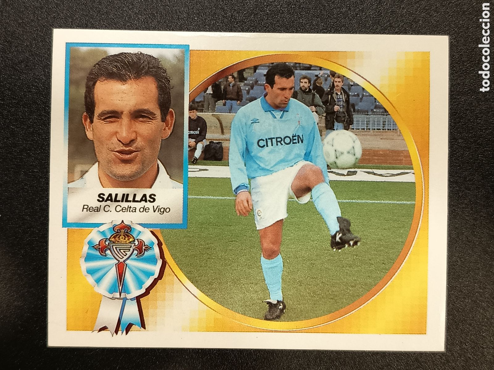 Coleccionismo cromos antiguos: SALILLAS CELTA DE VIGO LIGA 94-95 1994-95 1994 1995 EDICIONES ESTE BAJA SIN PEGAR