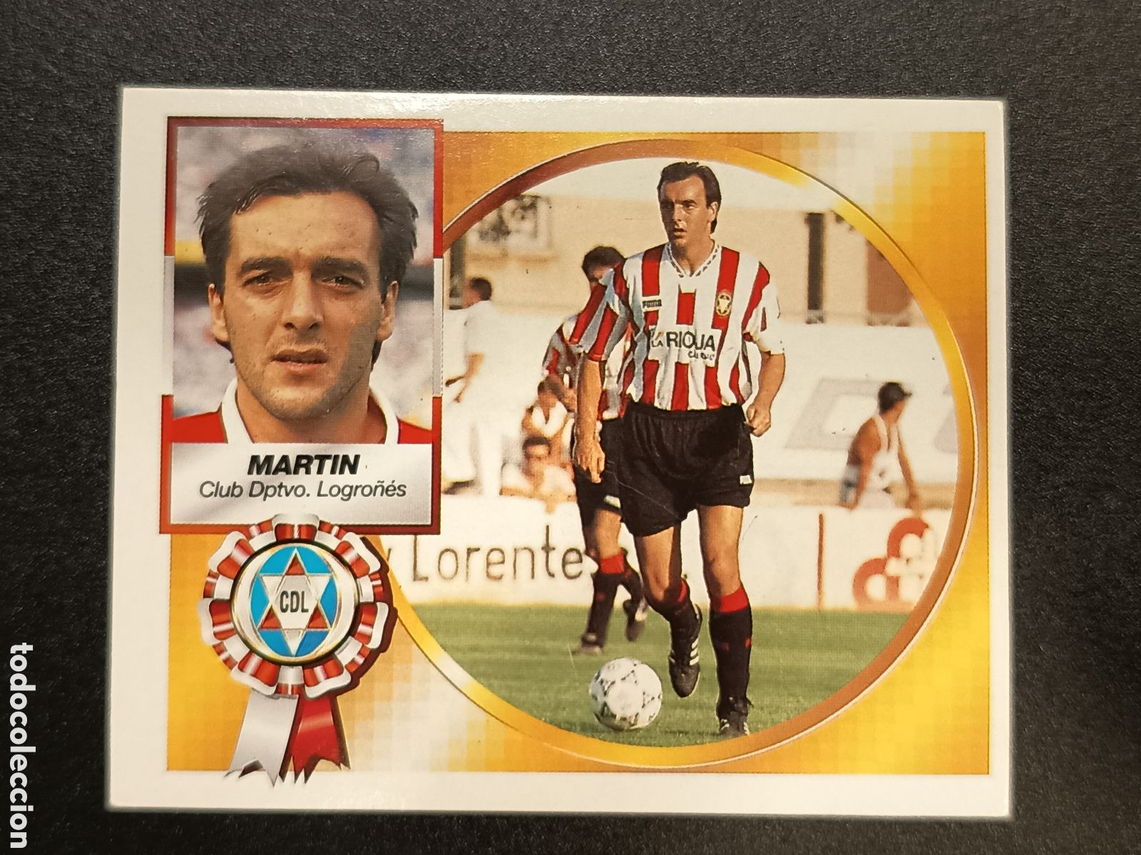 Coleccionismo cromos antiguos: MART&Iacute;N LOGRO&Ntilde;ES LIGA 94-95 1994-95 1994 1995 EDICIONES ESTE BAJA SIN PEGAR