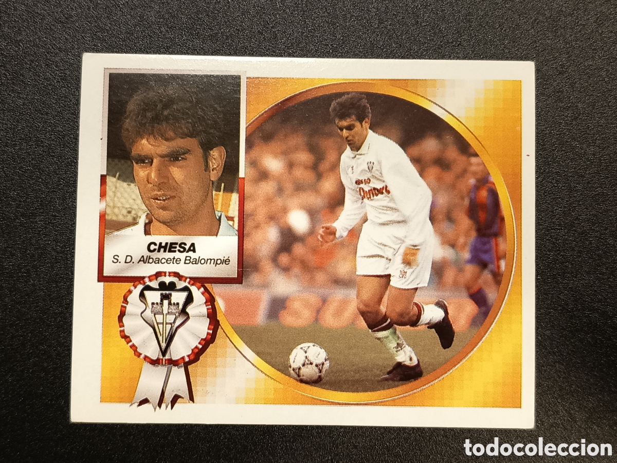 Coleccionismo cromos antiguos: CHESA ALBACETE LIGA 94-95 1994-95 1994 1995 EDICIONES ESTE BAJA SIN PEGAR