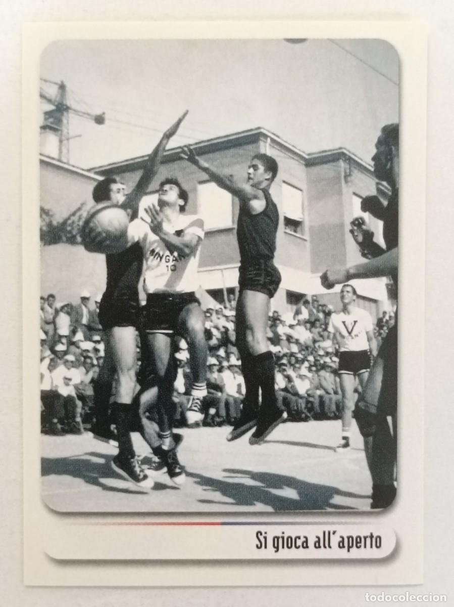 Coleccionismo cromos antiguos: #30 PARTIDO AL AIRE LIBRE BOLOGNA CITTA DEL BASKET 2007 PANINI