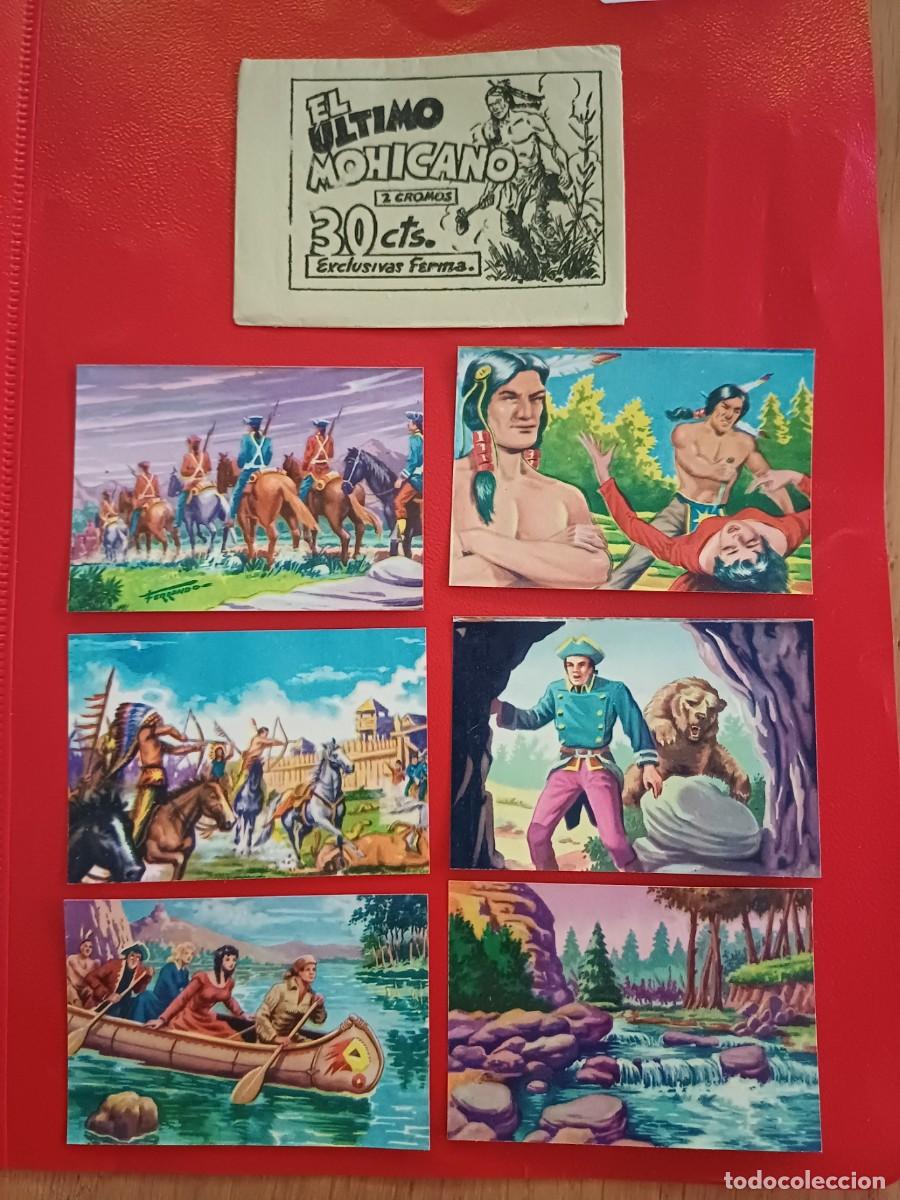 Coleccionismo cromos antiguos: SOBRE DE CROMOS ABIERTO MAS 6 CROMOS EL ULTIMO MOHICANO, CLIPER