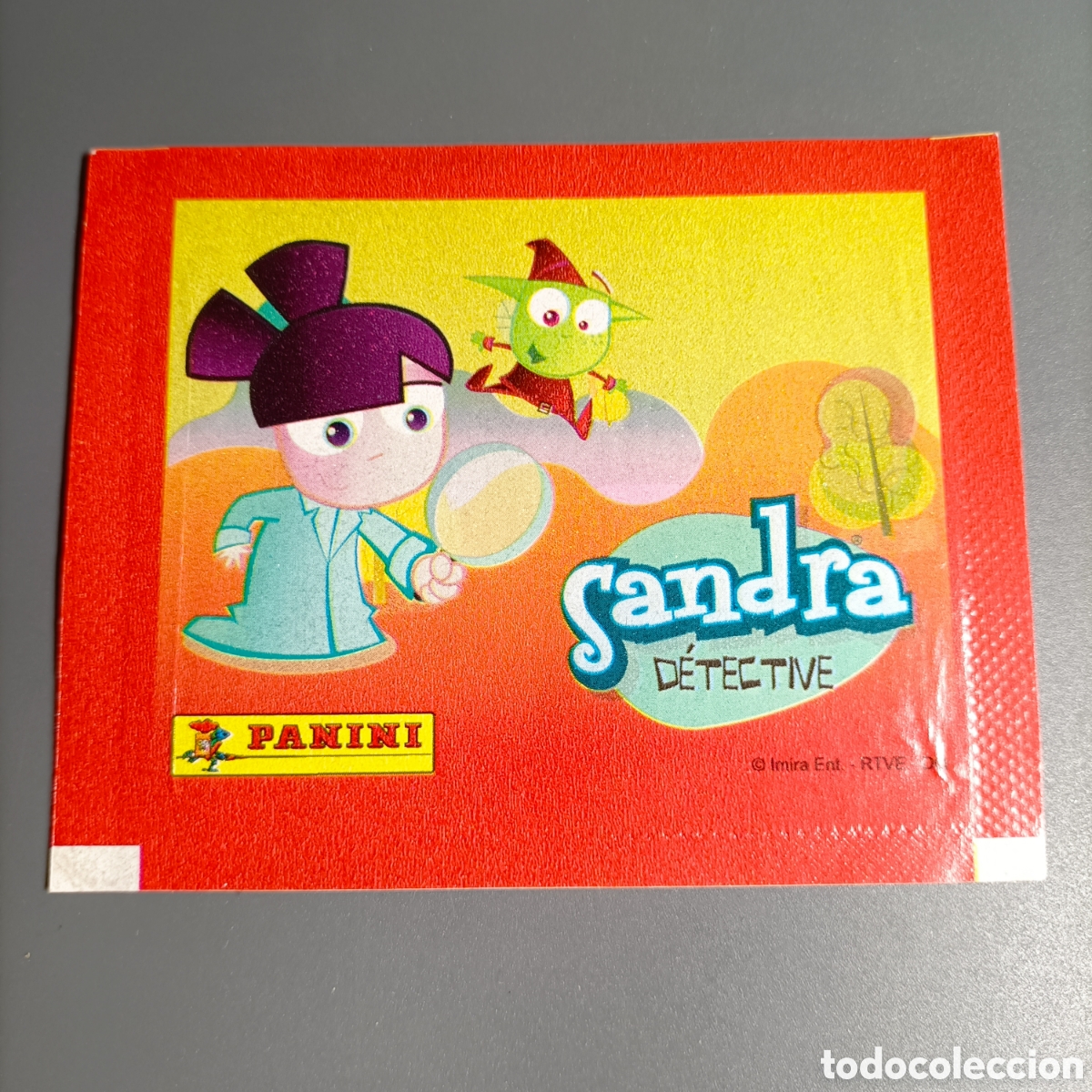 Coleccionismo cromos antiguos: SOBRE VAC&Iacute;O. PANINI. SANDRA DETECTIVE