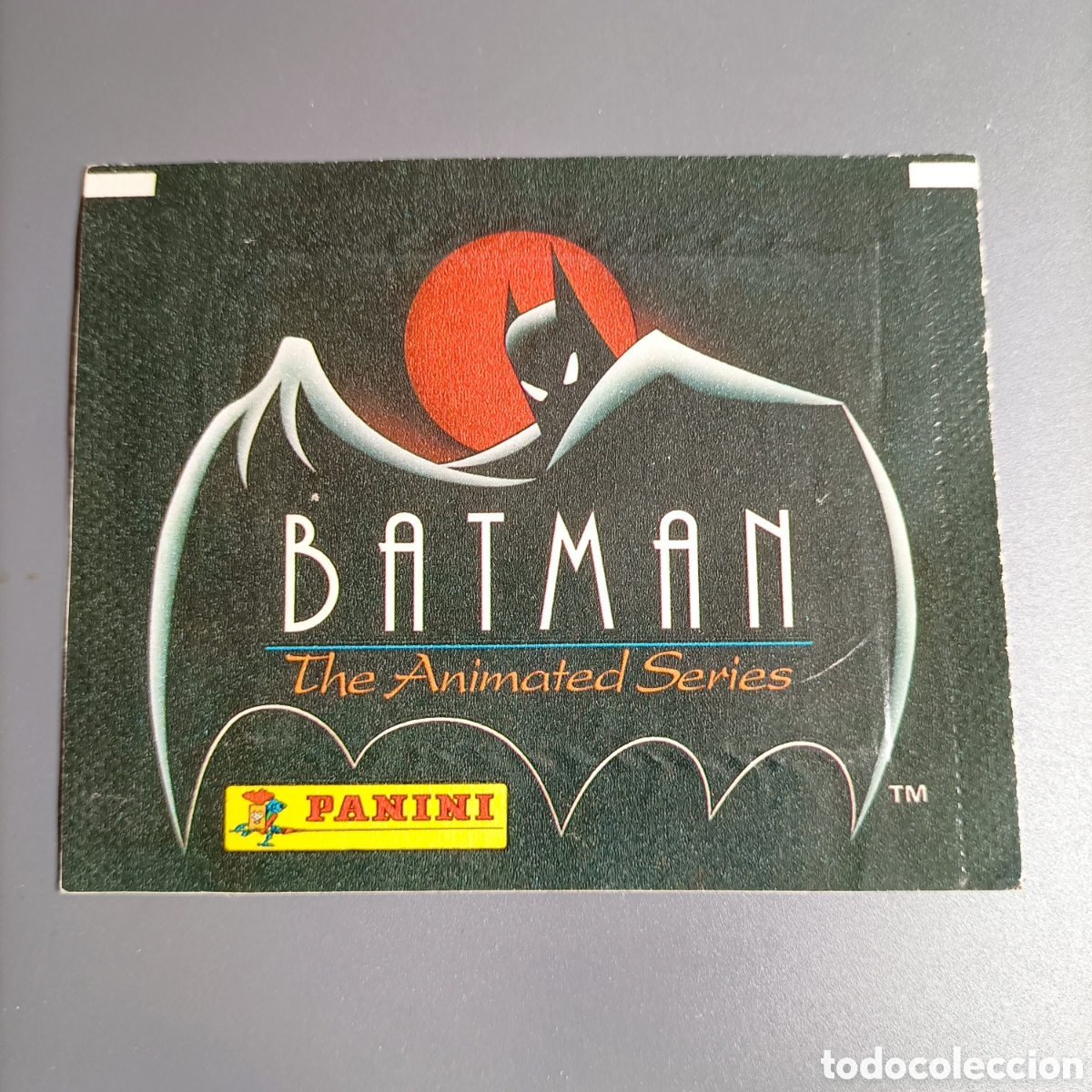 Coleccionismo cromos antiguos: SOBRE VAC&Iacute;O. PANINI. BATMAN