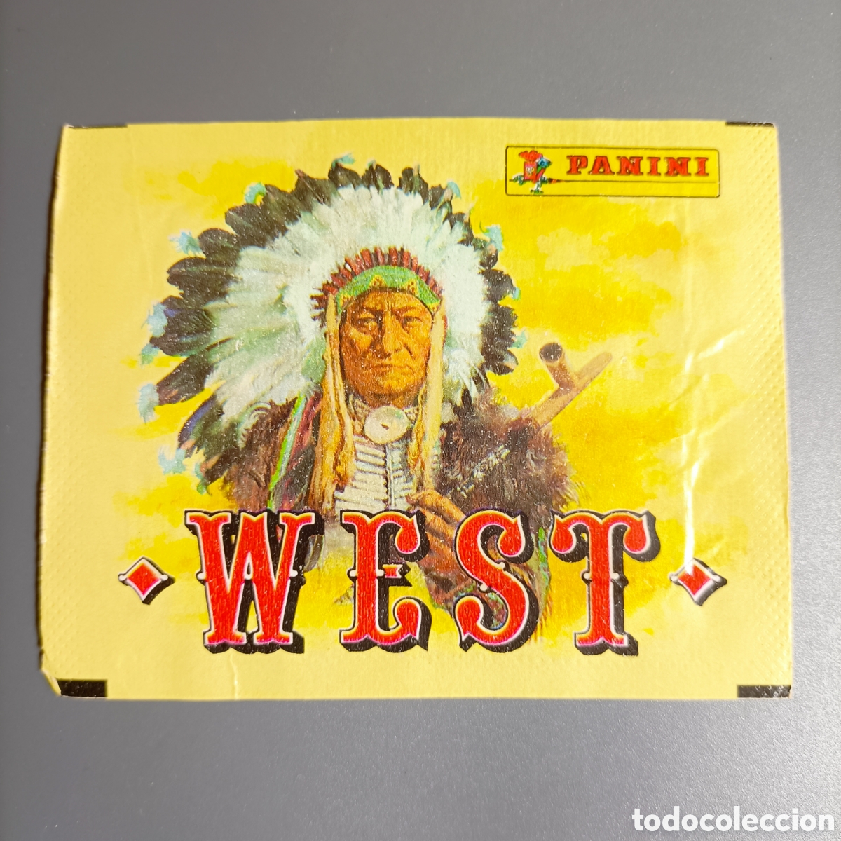 Coleccionismo cromos antiguos: SOBRE VAC&Iacute;O. PANINI. WEST