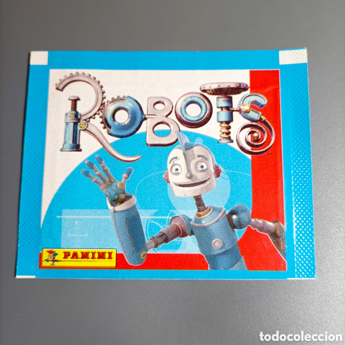 Coleccionismo cromos antiguos: SOBRE VAC&Iacute;O. PANINI. ROBOTS