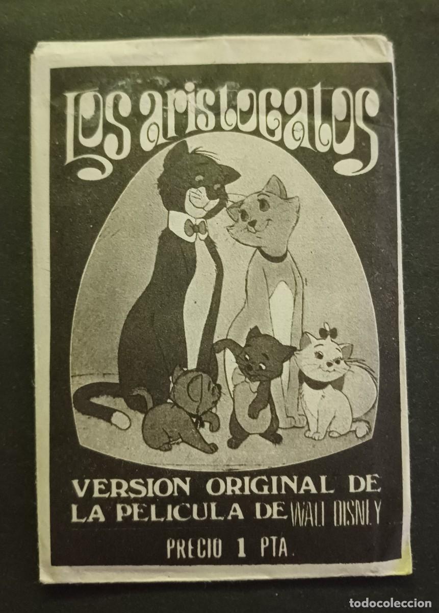 Coleccionismo cromos antiguos: SOBRE DE CROMOS SIN ABRIR LOS ARISTOGATOS