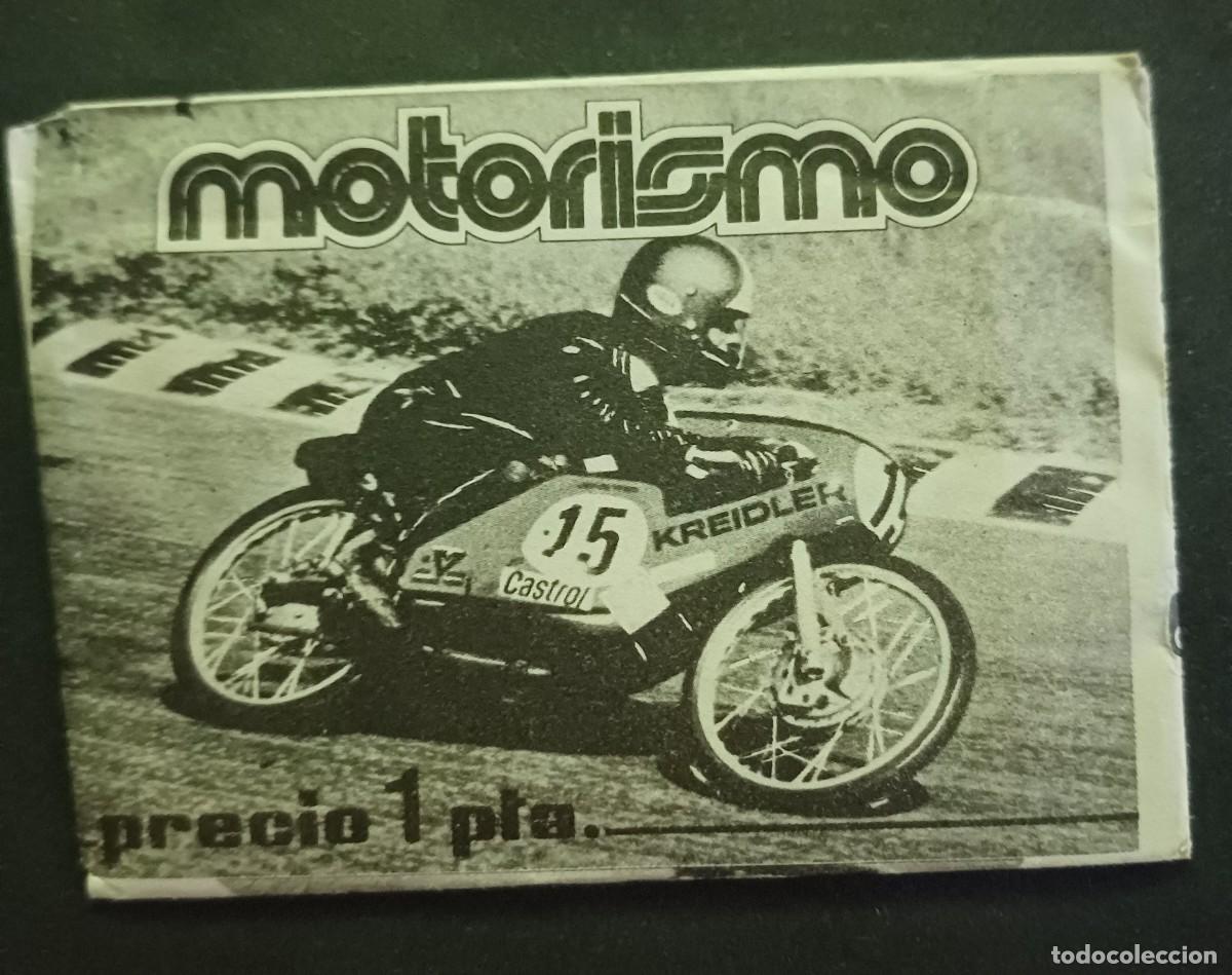 Coleccionismo cromos antiguos: SOBRE DE CROMOS SIN ABRIR MOTORISMO