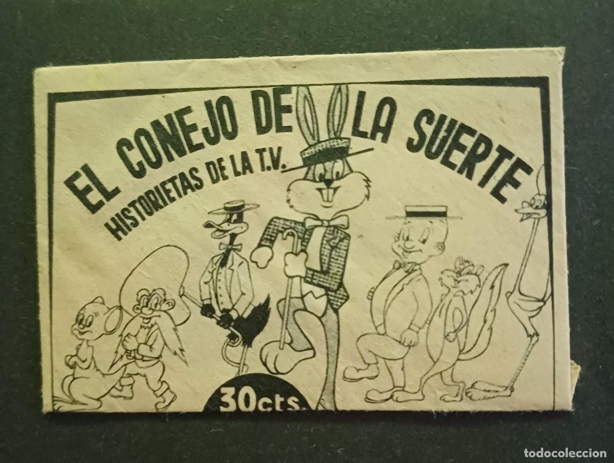 Coleccionismo cromos antiguos: SOBRE DE CROMOS SIN ABRIR EL CONEJO DE LA SUERTE