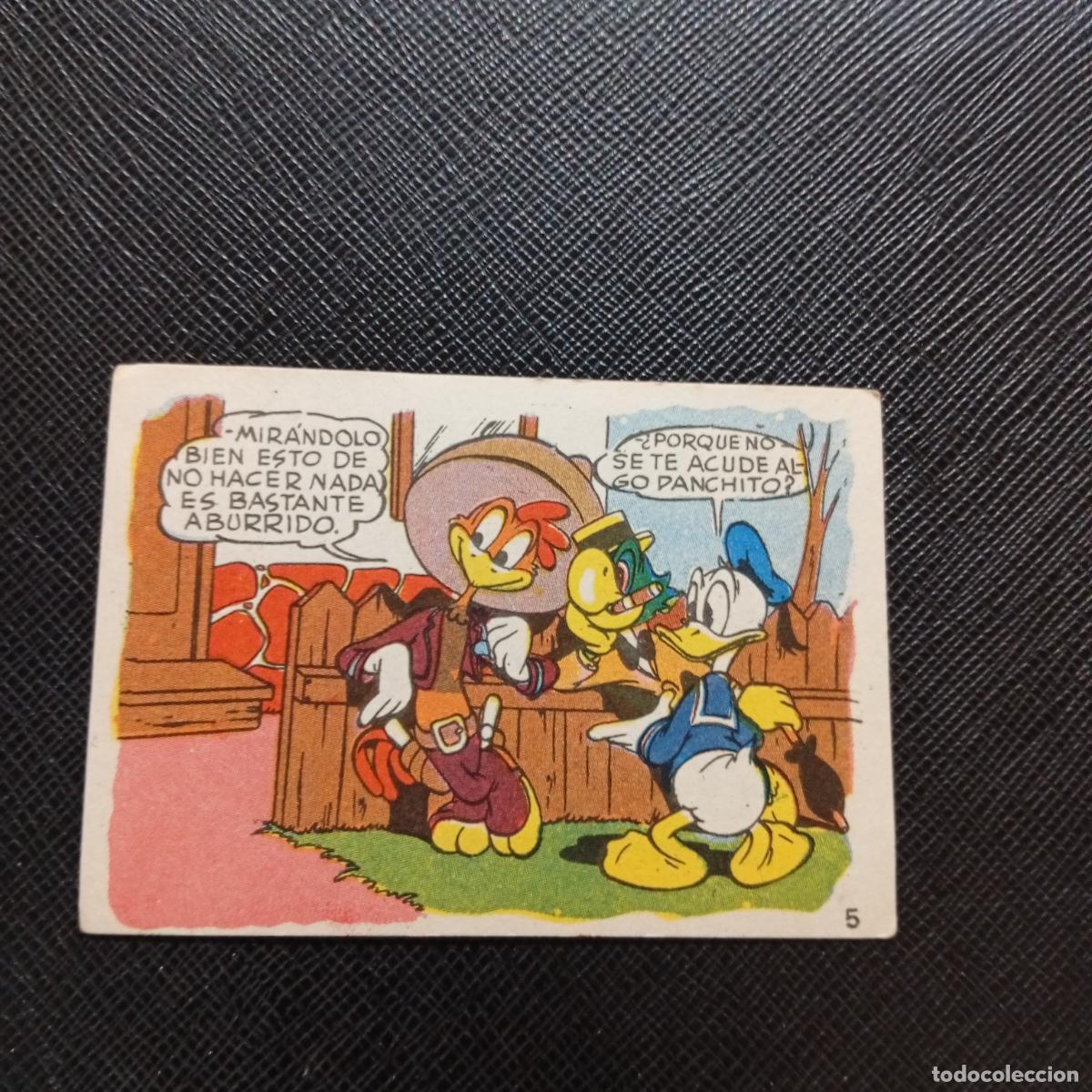 Coleccionismo cromos antiguos: 5 VIAJE A LAS ESTRELLAS CHOCOLATES LLOVERAS DISNEY 1948 CROMO - SIN PEGAR - A214 PG19 B
