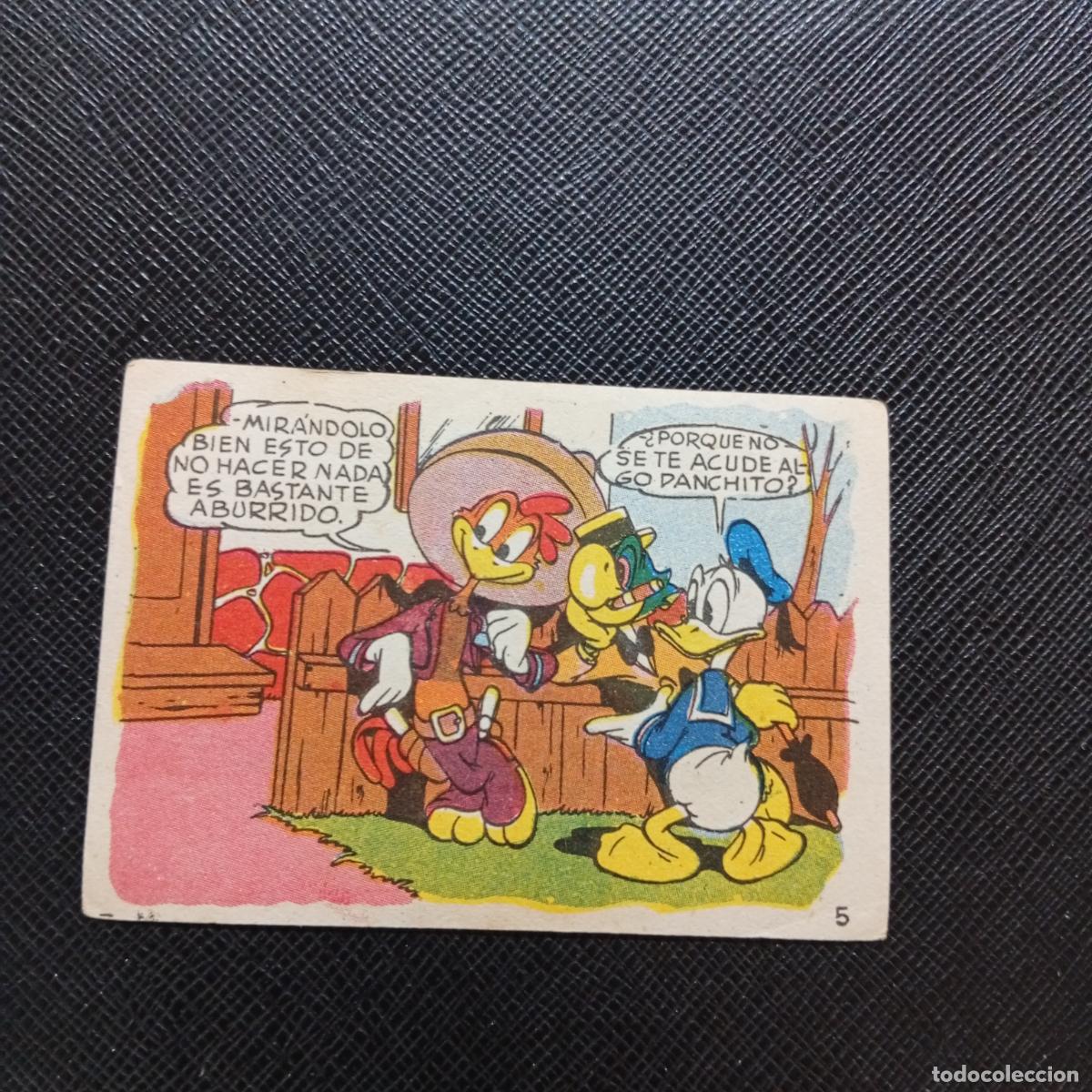 Coleccionismo cromos antiguos: 5 VIAJE A LAS ESTRELLAS CHOCOLATES LLOVERAS DISNEY 1948 CROMO - SIN PEGAR - A214 PG28
