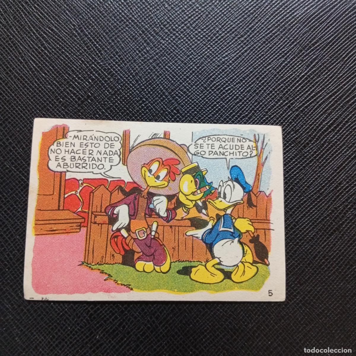 Coleccionismo cromos antiguos: 5 VIAJE A LAS ESTRELLAS CHOCOLATES LLOVERAS DISNEY 1948 CROMO - SIN PEGAR - A214 PG28 B