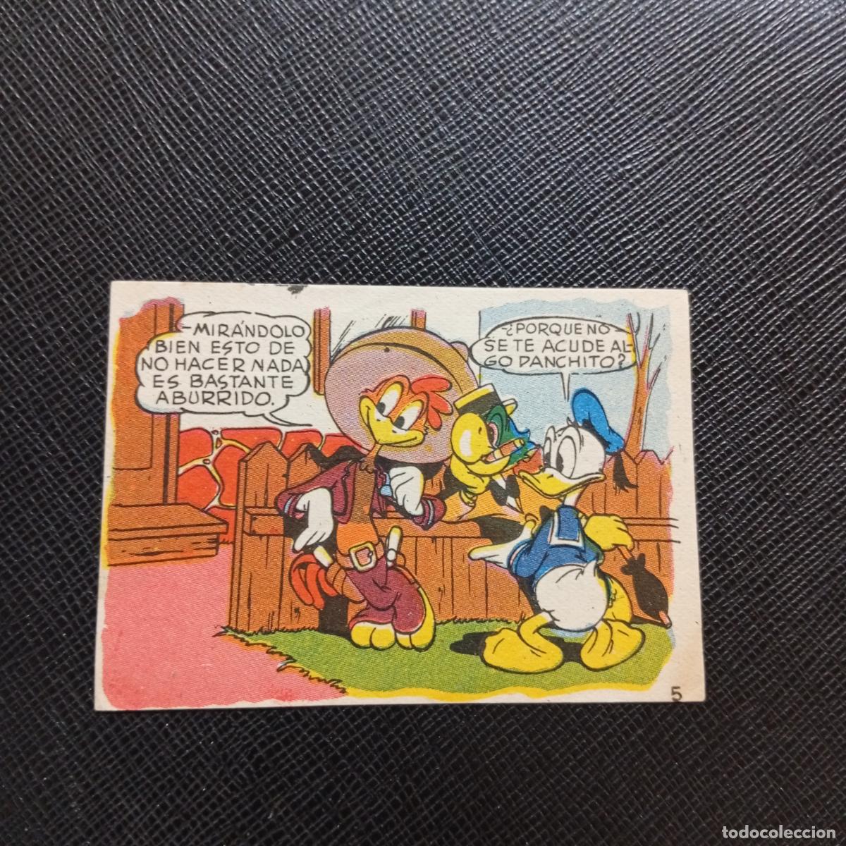 Coleccionismo cromos antiguos: 5 VIAJE A LAS ESTRELLAS CHOCOLATES LLOVERAS DISNEY 1948 CROMO - SIN PEGAR - A214 PG37