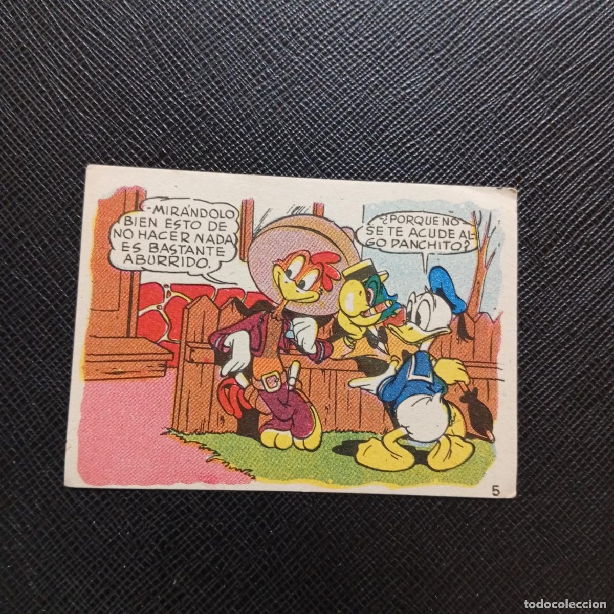 Coleccionismo cromos antiguos: 5 VIAJE A LAS ESTRELLAS CHOCOLATES LLOVERAS DISNEY 1948 CROMO - SIN PEGAR - A214 PG46