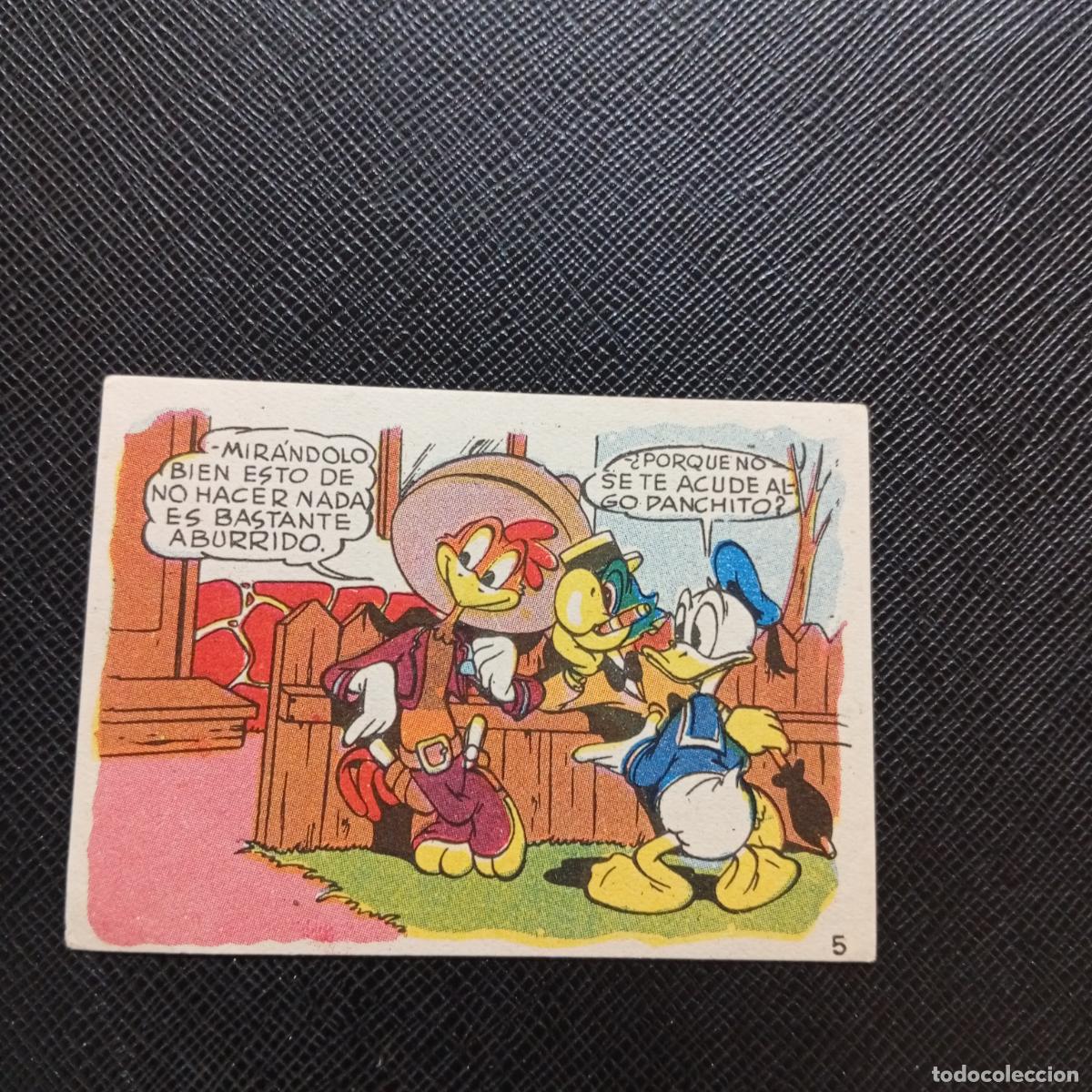 Coleccionismo cromos antiguos: 5 VIAJE A LAS ESTRELLAS CHOCOLATES LLOVERAS DISNEY 1948 CROMO - SIN PEGAR - A214 PG55