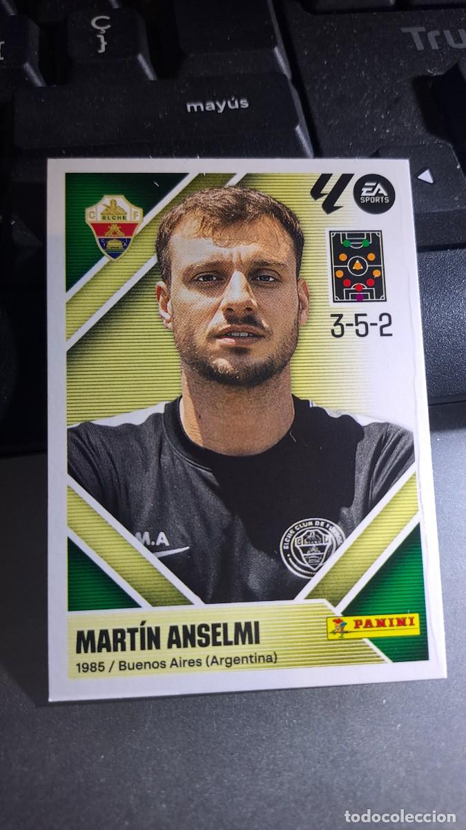 Coleccionismo cromos antiguos: CROMO MARTIN ANSELMI 2 ENTRENADOR ELCHE LIGA 2026 2027 26 27 ESTE PANINI NUNCA PEGADO