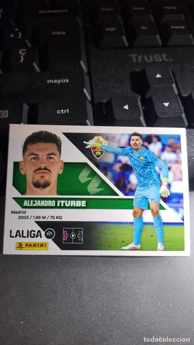 Coleccionismo cromos antiguos: CROMO ITURBE 4 ELCHE LIGA 2026 2027 26 27 ESTE PANINI NUNCA PEGADO