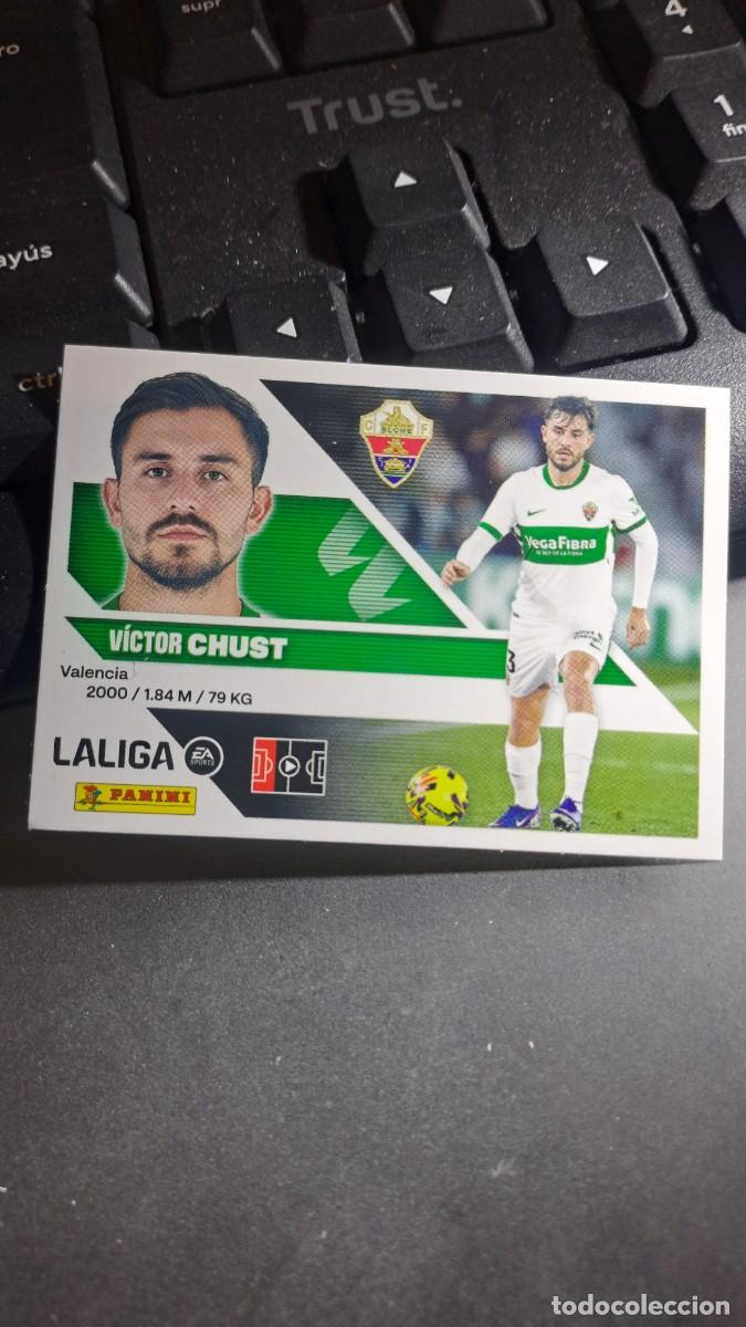 Coleccionismo cromos antiguos: CROMO CHUST 6 ELCHE LIGA 2026 2027 26 27 ESTE PANINI NUNCA PEGADO