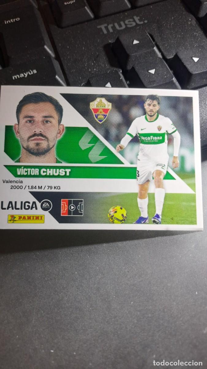Coleccionismo cromos antiguos: CROMO CHUST 6 ELCHE LIGA 2026 2027 26 27 ESTE PANINI NUNCA PEGADO