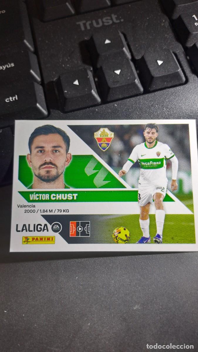 Coleccionismo cromos antiguos: CROMO CHUST 6 ELCHE LIGA 2026 2027 26 27 ESTE PANINI NUNCA PEGADO