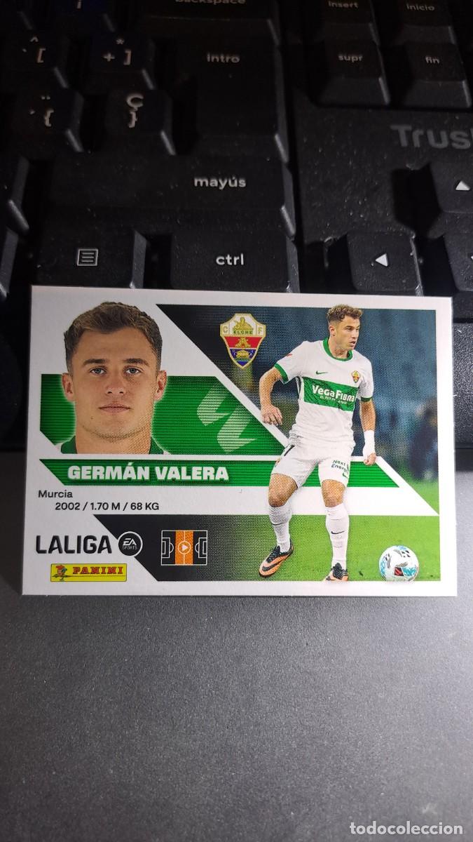 Coleccionismo cromos antiguos: CROMO GERMAN VALERA 10 ELCHE LIGA 2026 2027 26 27 ESTE PANINI NUNCA PEGADO