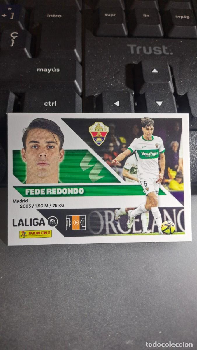 Coleccionismo cromos antiguos: CROMO FEDE REDONDO 13A 13 A ELCHE LIGA 2026 2027 26 27 ESTE PANINI NUNCA PEGADO
