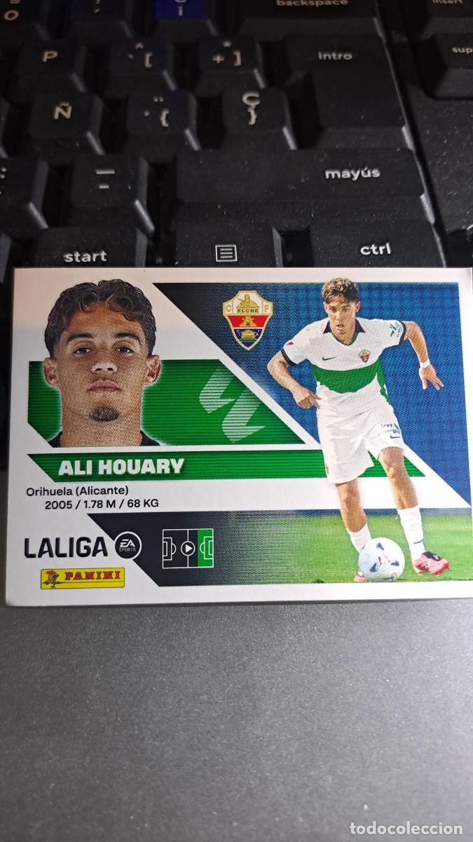 Coleccionismo cromos antiguos: CROMO ALI HOUARY 17 ELCHE LIGA 2026 2027 26 27 ESTE PANINI NUNCA PEGADO