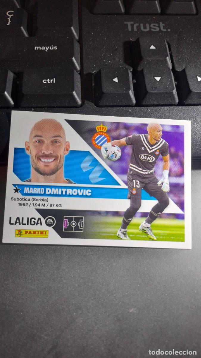 Coleccionismo cromos antiguos: CROMO DMITROVIC 3 ESPANYOL LIGA 2026 2027 26 27 ESTE PANINI NUNCA PEGADO