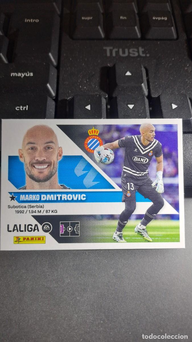 Coleccionismo cromos antiguos: CROMO DMITROVIC 3 ESPANYOL LIGA 2026 2027 26 27 ESTE PANINI NUNCA PEGADO