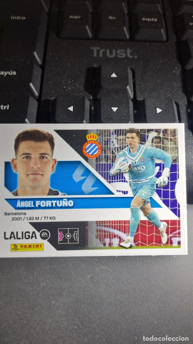 Coleccionismo cromos antiguos: CROMO FORTU&Ntilde;O 4 ESPANYOL LIGA 2026 2027 26 27 ESTE PANINI NUNCA PEGADO