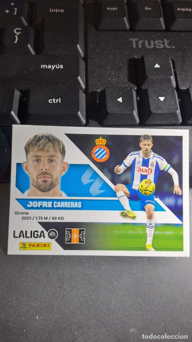 Coleccionismo cromos antiguos: CROMO JOFRE 14 ESPANYOL LIGA 2026 2027 26 27 ESTE PANINI NUNCA PEGADO